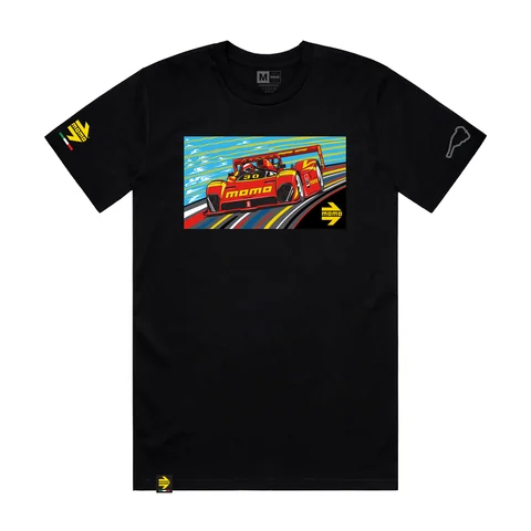 Speed Arrow Logo Tee - MOMO Shirts | MOMO Motorsports Speed Arrow Logo Tee - MOMO Shirts | MOMO Motorsports